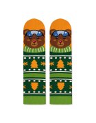 Pirin Hill Sosete Craciun amuzante din bambus COMFORT FEET sosete de urs