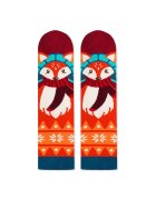 Pirin Hill Sosete de bambus de Craciun Comfort Feet Socks CHRISTMAS FOX