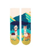 Pirin Hill Sosete din bumbac organic Arty Socks Lame Indragostite Turcoaz