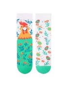 Pirin Hill Sosete din bumbac organic Arty Socks Pui de Paste - Alb - Alb