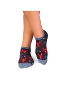 Pirin Hill Sosete scurte bumbac Fine Cotton Sealife Homar Antracit