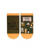 Pirin Hill Sosete scurte bumbac organic ARTY SOCKS Sneaker Craft Beer