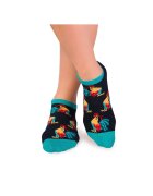 Pirin Hill Sosete scurte bumbac organic COLOUR COTTON Rooster Sneaker NAVY