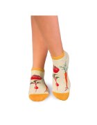 Pirin Hill Sosete scurte bumbac organic Fine Cotton Veggie galben pal