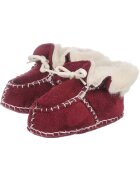 Playshoes Botosi copii Calzature - Bumbac/Lana - Rosu/Alb -