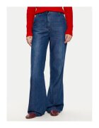 Please Blugi dama - 304954221 - Bumbac/Lyocell - Albastru - Albastru