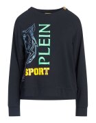 Plein Sport Bluza de trening din bumbac cu logo -