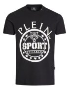 Plein Sport Tricou din bumbac cu imprimeu logo -