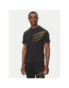 Plein Sport Tricou sport barbati negru - bumbac