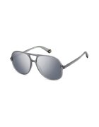 Polaroid Ochelari de soare aviator polarizati unisex cu lentile-oglinda