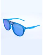 Polaroid Ochelari de soare aviator unisex cu lentile polarizate - Albastru royal