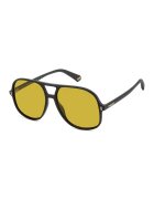 Polaroid Ochelari de soare aviator unisex cu lentile polarizate - Kaki inchis