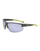 Polaroid Ochelari de soare biker cu lentile polarizate - Gri inchis