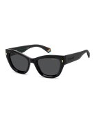 Polaroid Ochelari de soare cat-eye cu lentile polarizate - Negru
