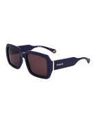 Polaroid Ochelari de soare dreptunghiulari cu lentile polarizate - Bleumarin