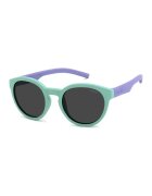 Polaroid Ochelari de soare pantos cu lentile polarizate - Albastru azur/Verde menta