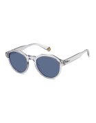 Polaroid Ochelari de soare pantos unisex cu lentile polarizate - Transparent