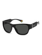 Polaroid Ochelari de soare patrati cu lentile polarizate si model unisex
