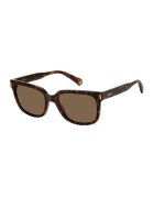 Polaroid Ochelari de soare patrati cu model unisex - Maro