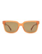 Polaroid Ochelari de soare patrati cu model unisex - Maro/Portocaliu persan