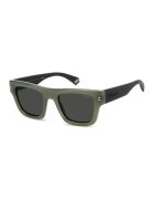 Polaroid Ochelari de soare patrati - Kaki inchis/Verde sparanghel