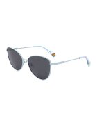 Polaroid Ochelari de soare polarizati cu rama metalica - Albastru glaciar
