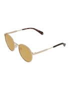 Polaroid Ochelari de soare rotunzi unisex polarizati - 467945 - Maro/Auriu rose