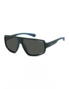 Polaroid Ochelari de soare shield polarizati - Negru/Verde inchis