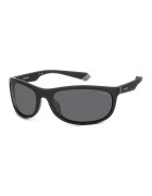 Polaroid Ochelari de soare shield unisex polarizati - Negru stins