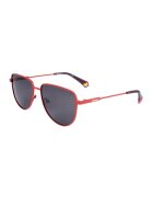 Polaroid Ochelari de soare unisex cu lentile polarizate - Rosu