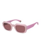 Polaroid Ochelari de soare unisex cu lentile polarizate - Roz deschis
