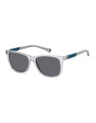 Polaroid Ochelari de soare wayfarer cu lentile polarizate - Albastru/Transparent