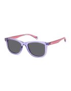 Polaroid Ochelari de soare wayfarer cu lentile uni - Violet/Roz
