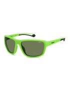 Polaroid Ochelari de soare wrap - unisex cu lentile polarizate - Verde electric