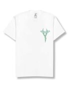 Poler Tricou bumbac alb imprimeu - Alb