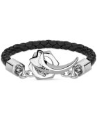 Police Bratara Bracelets PEAGB2211911 - Argintiu - Negru