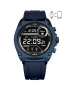 Police Ceas barbatesc PEIUN0000103 Quartz Albastru