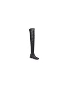 Pollini Cizme dama 303259136 - Piele ecologica - Negru - Negru