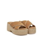 Pollini Espadrile dama SA28278I0MTF0122 - Piele naturala - Bej