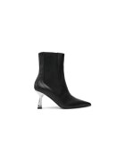 Pollini Ghete dama 304383373 - Piele naturala - Negru - Negru
