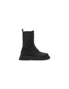 Pollini Ghete dama 304508172 - Piele naturala - Negru - Negru
