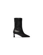 Pollini Ghete dama 304508196 - Piele naturala - Negru - Negru