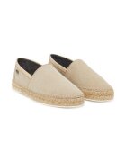 Pollini Mocasini barbati - bej - tesatura textila -