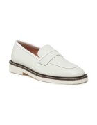 Pollini Mocasini dama piele naturala - alb