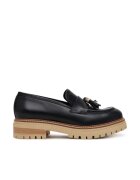 Pollini Mocasini dama SA10144G1MTC0000 - Piele naturala - Negru