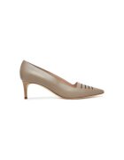 Pollini Pantofi dama PA10145C0MPA210A - Piele naturala - Bej - Bej