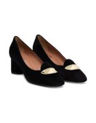 Pollini Pantofi din piele naturala - negru - Negru