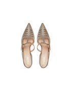 Pollini Sandale dama - PA10138C0MPA210A - Piele naturala - Bej