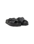 Pollini Slapi dama - SA28134G0MTD0000 - Piele naturala - Negru