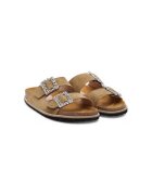 Pollini Slapi dama - SA28373G0MTF0209 - Piele naturala - Kaki